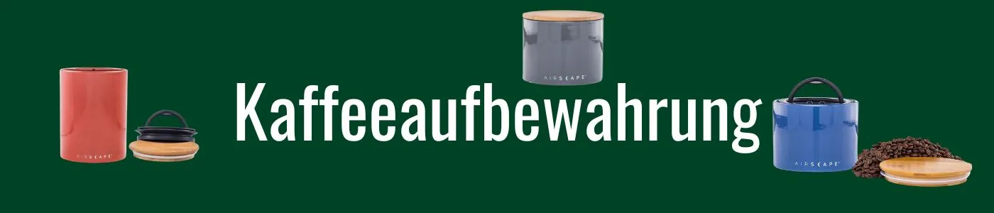 Banner Kaffeeaufbewahrung